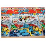 Set of 3 All Star Comics Super Squad #58 Comic Books 1st Power Girl