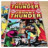 DC Comics Johnny Thunder #1, #2 and 2 Copies of #3 Comic Books