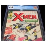 X-Men Comic #1 9/1963 CGC 4.0