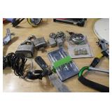 Tool Collection, Locks, Tape Meausures LED Precision Knife Set Vintage Volkswagen Hubcap & more