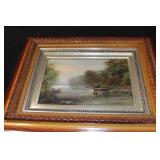 Vintage Landscape Painting George Adomeit