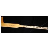 Gump Worsley Autographed/Signed Victoriaville Pee Wee Pro Goalie Stick Hockey