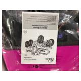 Qaba 24V 4WD Kids Ride On Car with 6 Wheels Electric Ride On Car with Dump Bed, Remote for 3-8 Years, Pink