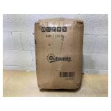 Outsunny 59" x 38" Tufted Bench Cushion for Outdoor Furniture, 3-Seater Replacement for Swing Chair, Patio Sofa/Couch, Dark Blue