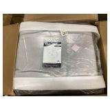 HOMCOM Power Lift Chair for Elderly, Faux Leather Recliner Sofa with Vibration Massage and Heat, Remote, Side Pockets, Brown