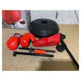 Sports Kids Punching Ball With Gloves Adjustable