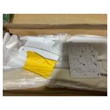 Qaba Wooden Rocking Horse Toddler Baby Ride-on Toys for Kids 1-3 Years with Classic Design & Solid Workmanship, White (Minor Transit Damage)