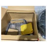 Costway Set of 2 Rattan Swivel Barstools with Curved Back-Black