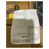 Costway Set of 2 Rattan Swivel Barstools with Curved Back-Black