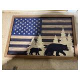 LOT OF 3 Wall Art Frames Open Road Brand, Threshold