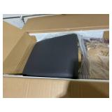 Costway Dining Chair Set of 2 Folding Chairs with Padded Seat and Rubber Wood Frame