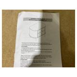 Costway 2-Drawer Nightstand Modern Faux Marble Bedside Table with Storage