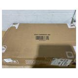 COSTWAY Wooden Saddle Stools Set of 2, 29-inch Bar Height Stools with Curved Seat Surface, Rubber Wood, Acacia Wood, Footrests, Kitchen Island Counter Stools for Restaurant Cafe Pub, Brown+Black