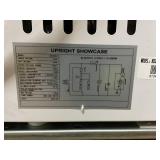 Velieta Commercial Beverage Refrigerator, 24.5 Inch 15 Cu. Ft. Drink Fridge, Display Refrigerator with Glass Door, Commercial Display Fridge with 5 Adjustable Shelves, for Shops, Restaurants, Bars (Mi