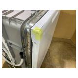 GE 24 in. Built-In Tall Tub Front Control White Dishwasher with 60 dBA, ENERGY STAR (Transit Damage)