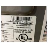 ProTerra 50 Gal. Smart High Efficiency Hybrid Heat Pump Water Heater w/Leak Detection & Auto Shutoff  (Transit Damage, See Photos)