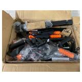 Costway Adjustable LCD Pedal Exercise Bike with Massage Total Body - 17-21