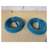 LOT OF 24 Kitchen HQ Silicone Microwave Chip Makers