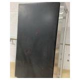 Whynter Beverage Refrigerator with Double-Layer Glass Door, 127-Can 3.1 Cu Ft Freestanding Drink Mini Fridge, BR-130SB, Stainless Steel (Missing Electric Cord. Minor Transit Damage)