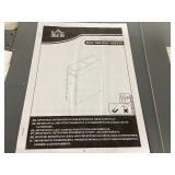 kleankin Bathroom Floor Organizer Free Standing Space Saving Narrow Storage Cabinet Bath Toilet Paper Holder with Drawers Gray