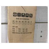 Outsunny 2 Seater Pallet Cushions Outdoor 3.9" Thick Replacement Cushions - Tufted Design for Garden, Patio, Light Gray