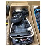 LOT OF 4 RIDINGTON 24V Kids Electric Go-Kart with DRIFT Function & Ride on Kart and 360 Degree Rotating Wheels (BLUE AND WHITE)