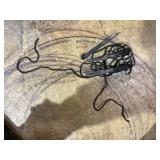 Airblown Inflatable Santa Sleigh and Reindeer Scene