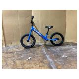 Strider 14x, Awesome Blue - Balance Bike for Kids 3 to 6 Years - Includes Kid-Size Grips, Padded Seat, Performance Footrest & All-Purpose Tires - Easy Assembly & Adjustments