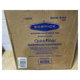 Bobrick® Recessed Specimen Pass-Thru Cabinet Satin B505 (Maybe Missing Hardware)