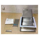 Bobrick® Recessed Specimen Pass-Thru Cabinet Satin B505 (Maybe Missing Hardware)