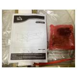 HOMCOM Coffee Tables Set of 2, Rectangle and Round Coffee Table with Storage Shelves, Faux Marble Top, Living Room Table Set