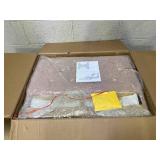 Costway 25-in W Modern Pink Velvet Accent Armchair