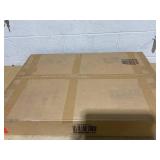 Giantex Bar Stools Set of 2, 22-Inch Counter Height Stools with Round Seat, Footrest, Wooden Frame