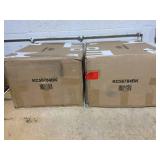 HAPPYGRILL 4 Pieces Wooden Dining Chairs Set, Vintage Armless Windsor Chairs, Kitchen Dining Chairs with Backrest, Black