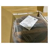 Costway 29" Set of 2 Brown Swivel Bar Height Stool Wood Dining Chair Barstool