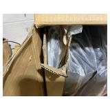 HAPPYGRILL 2 Pieces Wooden Dining Chairs Set, Vintage Armless Windsor Chairs, Kitchen Dining Chairs with Backrest, Black