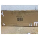 SlickBlue Set of 2 Folding Bar Stools with Backrest and Footrest Metal Frame Fabric Seat