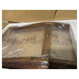 Costway Wooden Dining Chair Set Of 2 For Kitchen Dining Room-Brown