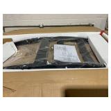 ERGOMASTER Wooden Dining Chairs Set of 4, Farmhouse Kitchen Chairs with Back for Restaurant Dining Room, Black