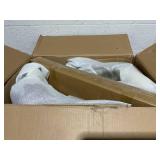 HOMCOM Bar Height Bar Stools Set of 2, Beige