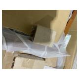 BECOMFORT Dining Chairs Set of 2, Walnut Finished Wood Chairs with Curved Back, Cushioned Seat and Sturdy Solid Wood Structure, Mid Century Modern Chair for Living Room, Bedroom, Kitchen (2)