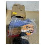 Outsunny 9ft Christmas Inflatables Outdoor Decorations Arch with Santa Claus Riding a Sled, Blow-Up LED Yard Christmas Decor for Garden, Lawn, Party