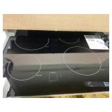 GE 30 in. 4 Burner Element Radiant Electric Cooktop in Black including 2 Power Boil Burners