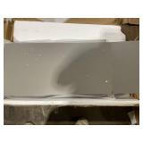 HOMCOM Modern Kitchen Pantry Freestanding Cabinet Cupboard with Doors and Drawer, Adjustable Shelving, Gray 30"x15.75"x72" (Used, Transit Damage Pieces are Cracked/Broken)