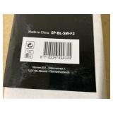 Securit 100 cm Stainless Steel Smoking Post - Black (Only Post)