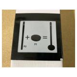 Securit 100 cm Stainless Steel Smoking Post - Black (Only Post)