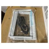 LG LW8023HRSM 7600 BTU Smart Wi-Fi Enabled Window Air Conditioner with Energy Save Function and ThinQ Technology (White) (Damaged: See Photos)