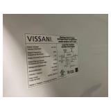 Vissani 14.2 cu. ft. Top Freezer Refrigerator in White, Garage Ready (Minor Transit Damage, Light Stains)