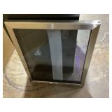 Velieta 24 Inch Beverage Refrigerator Cooler, Powerful Cooling Compressor, Built-in/Freestanding Drink Fridge for Kitchen, Bar or Office (Trasnit Damage: Door Is Broken Off, Could be replaced)