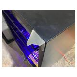 Velieta 24 Inch Beverage Refrigerator Cooler, Powerful Cooling Compressor, Built-in/Freestanding Drink Fridge for Kitchen, Bar or Office (Trasnit Damage: Door Is Broken Off, Could be replaced)